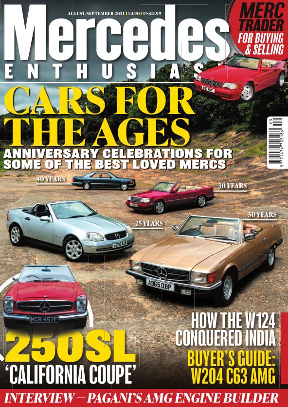 Журнал Mercedes enthusiast. August-September 2021